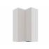 Szafka narożna 60 cm kaszmir + biały CAROL 60x60 GN-108 2F 90
